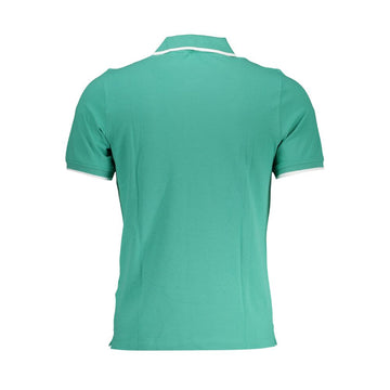 K-WAY Elegant Green Cotton Stretch Polo Shirt