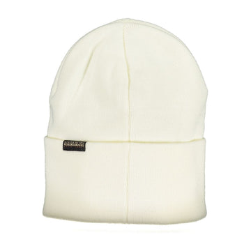 Napapijri White Acrylic Hats & Cap