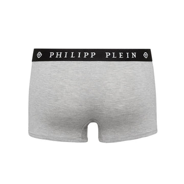 Philipp Plein Sleek Gray Boxer Duo