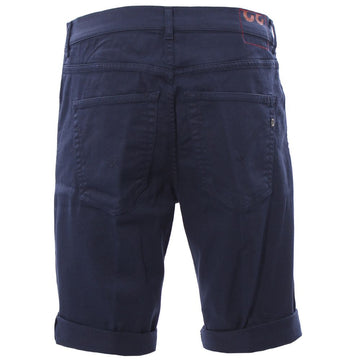 Dondup Chic Dark Blue Stretch Cotton Shorts