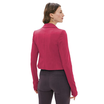 Patrizia Pepe Elegant Fuchsia Blazer Jacket