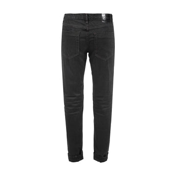 One Teaspoon Chic Black Distressed Patched Jeans