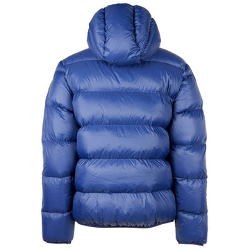 Centogrammi Sleek Blue Nylon Down Jacket