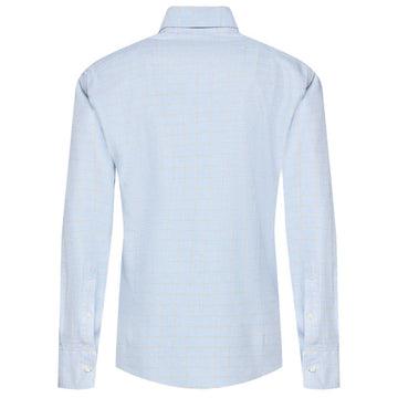 La Martina Light Blue Cotton Shirt