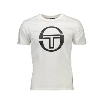 Sergio Tacchini White Cotton T-Shirt