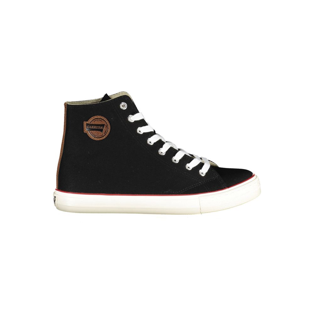 Carrera Black Polyester Sneaker