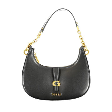 Guess Jeans Black Polyethylene Handbag