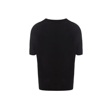 Dolce & Gabbana Elegant Black Cotton Top for Fashion-Forward Women