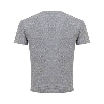 Dsquared² Sleek Gray Cotton Tee for Stylish Men