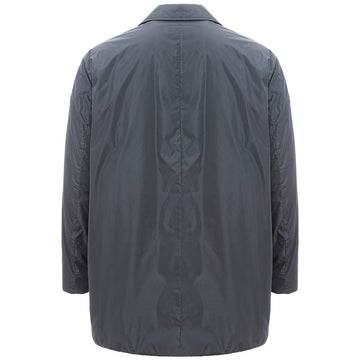 Peuterey Elegant Gray Polyamide Men's Jacket