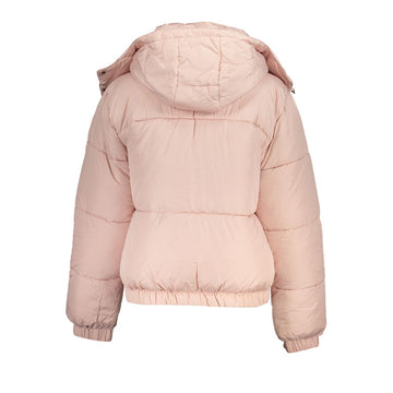 Fila Pink Polyester Jackets & Coat