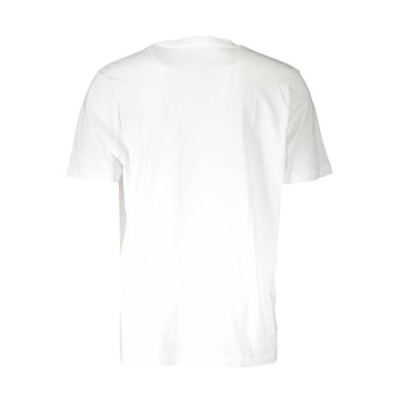 Diesel Crisp White Round Neck Logo Tee