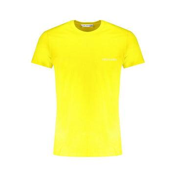 Trussardi Yellow Cotton T-Shirt