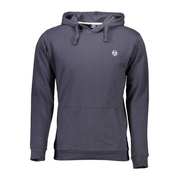 Sergio Tacchini Classic Blue Hooded Sweatshirt