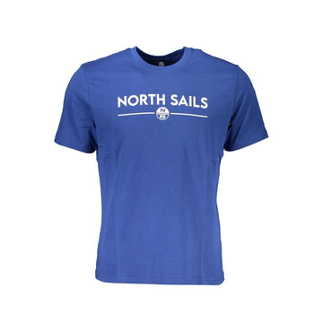 North Sails Blue Cotton T-Shirt