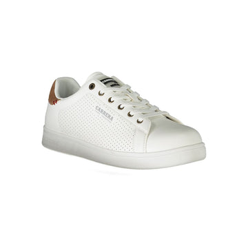 Carrera White Polyester Sneaker