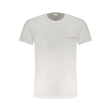 Trussardi White Cotton T-Shirt