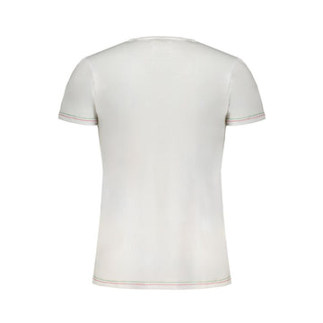 Aeronautica Militare White Cotton T-Shirt