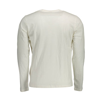 U.S. POLO ASSN. Elegant White Cotton Round Neck Tee