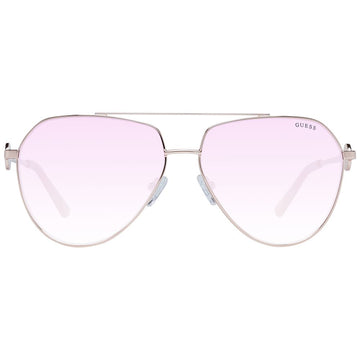 Guess Rose Gold Women Sunglasses