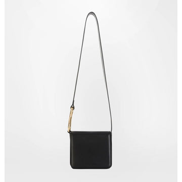 Chiara Ferragni Black Fabric Crossbody Bag