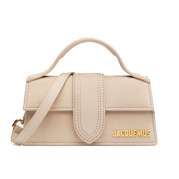 Jacquemus Beige Leather Crossbody Bag