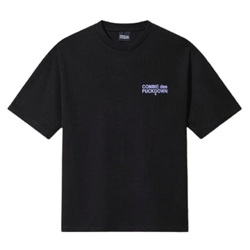 Comme Des Fuckdown Black Cotton T-Shirt