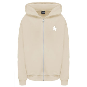 Comme Des Fuckdown Beige Cotton Sweater