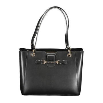 Guess Jeans Black Polyethylene Handbag