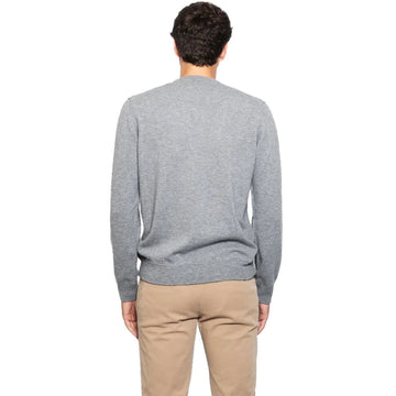 Alpha Studio Gray Wool Vergine Sweater