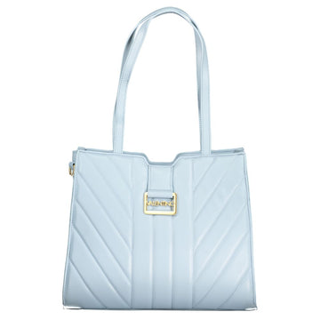 Valentino Bags Light Blue Polyethylene Handbag