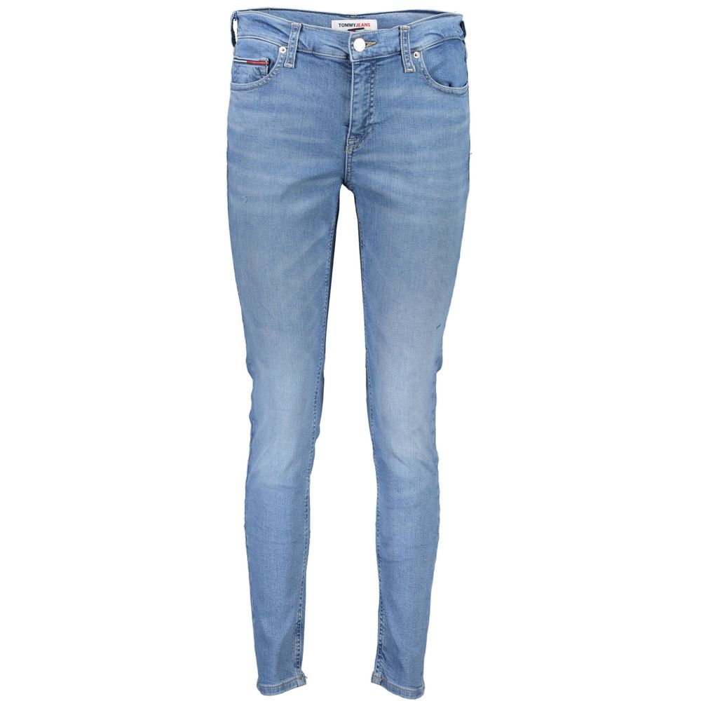 Tommy Hilfiger Light Blue Cotton Jeans & Pant