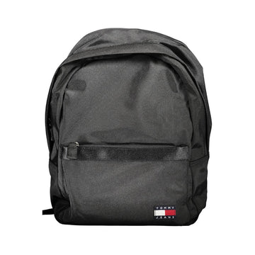 Tommy Hilfiger Black Polyester Backpack