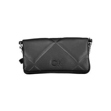 Calvin Klein Black Cotton Handbag