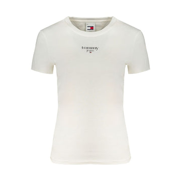 Tommy Hilfiger White Cotton Tops & T-Shirt