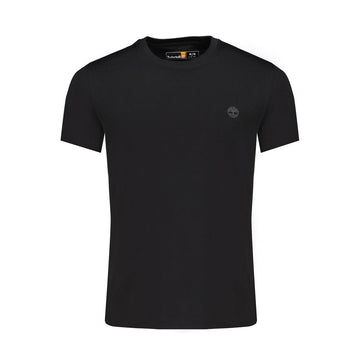 Timberland Black Cotton Men T-Shirt