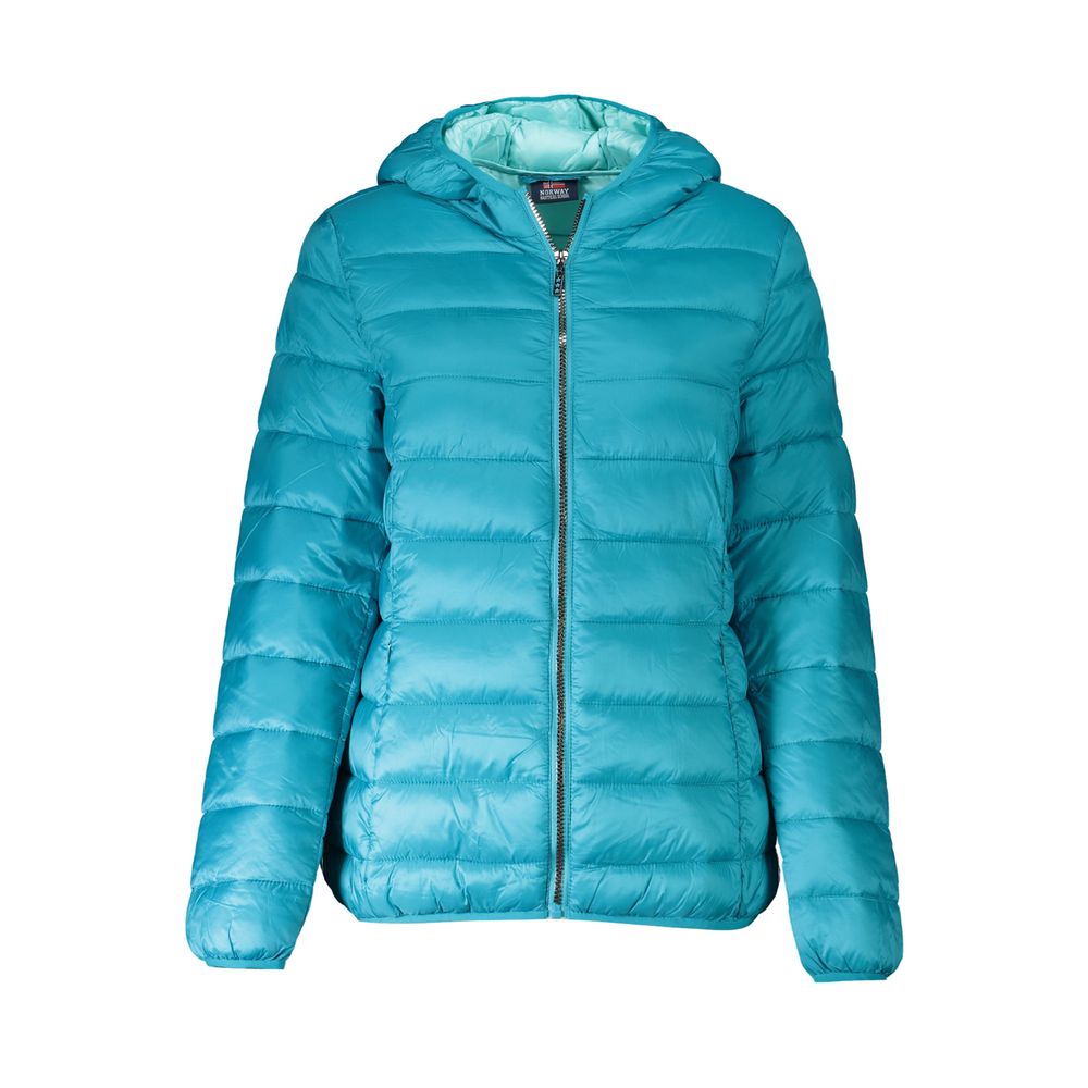 Norway 1963 Light Blue Polyamide Women Jacket