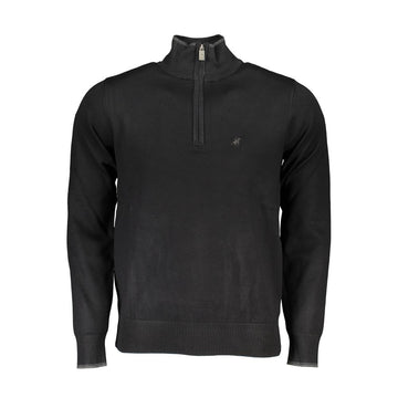 U.S. Grand Polo Black Nylon Sweater