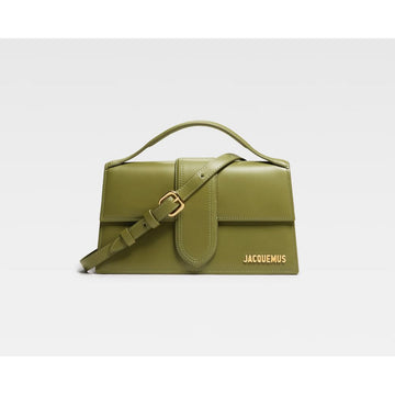 Jacquemus Green Leather Crossbody Bag