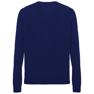 Malo Blue Cashmere Sweater