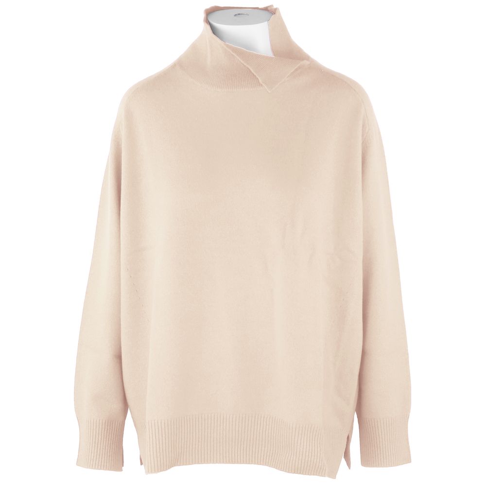 Malo Beige Wool Sweater