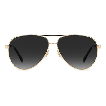 Jimmy Choo Gold Metal Sunglasses