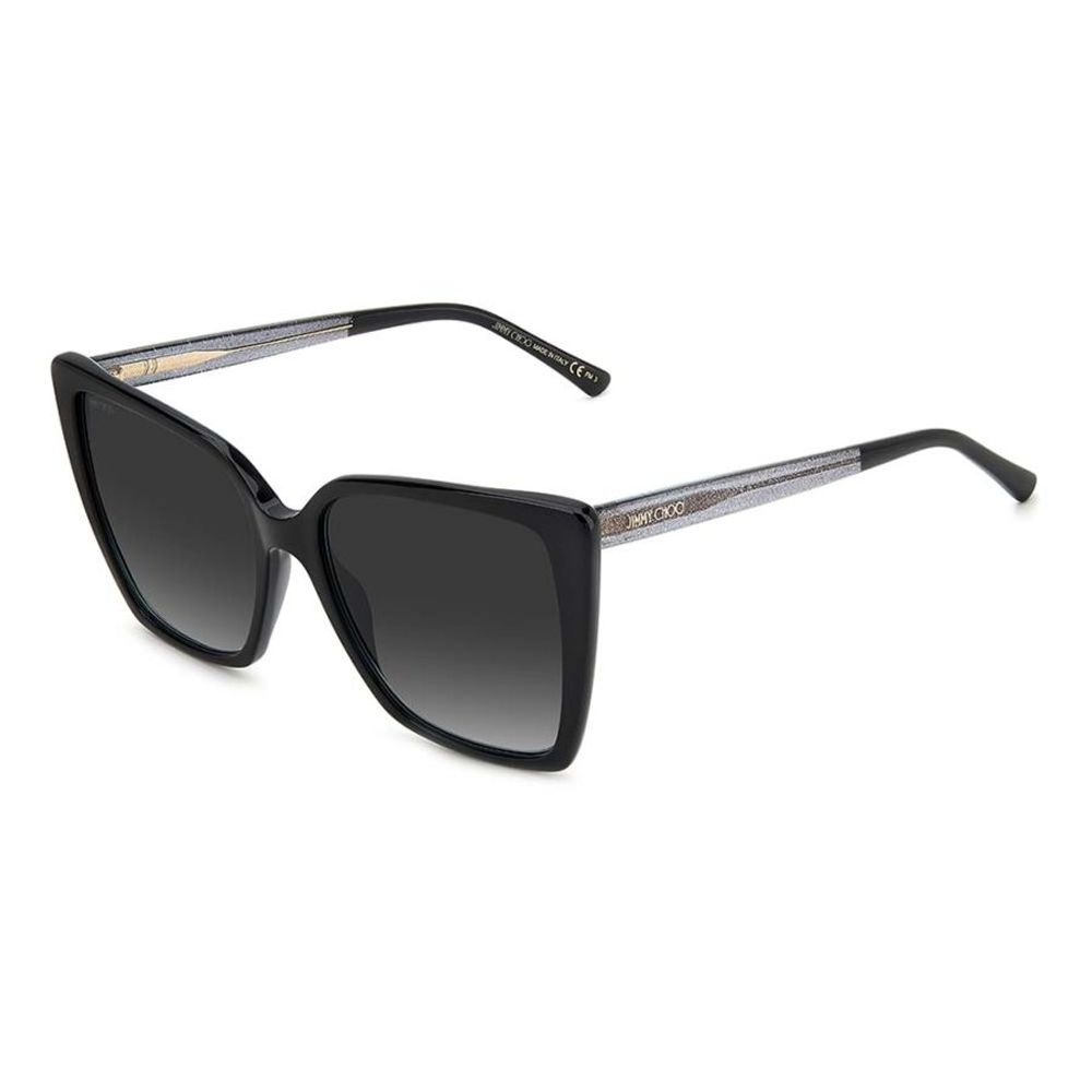 Jimmy Choo Black Acetate Sunglasses