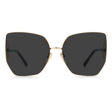 Jimmy Choo Gold Metal Sunglasses