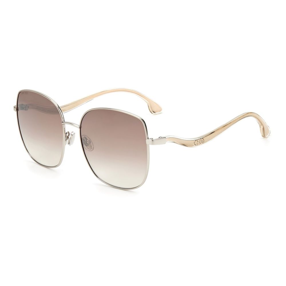 Jimmy Choo Gray Metal Sunglasses