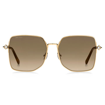 Jimmy Choo Gold Metal Sunglasses