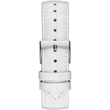 Guess White Leather Watch