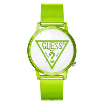 Guess Green Silicone Watch