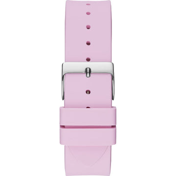 Guess Pink Rubber Watch