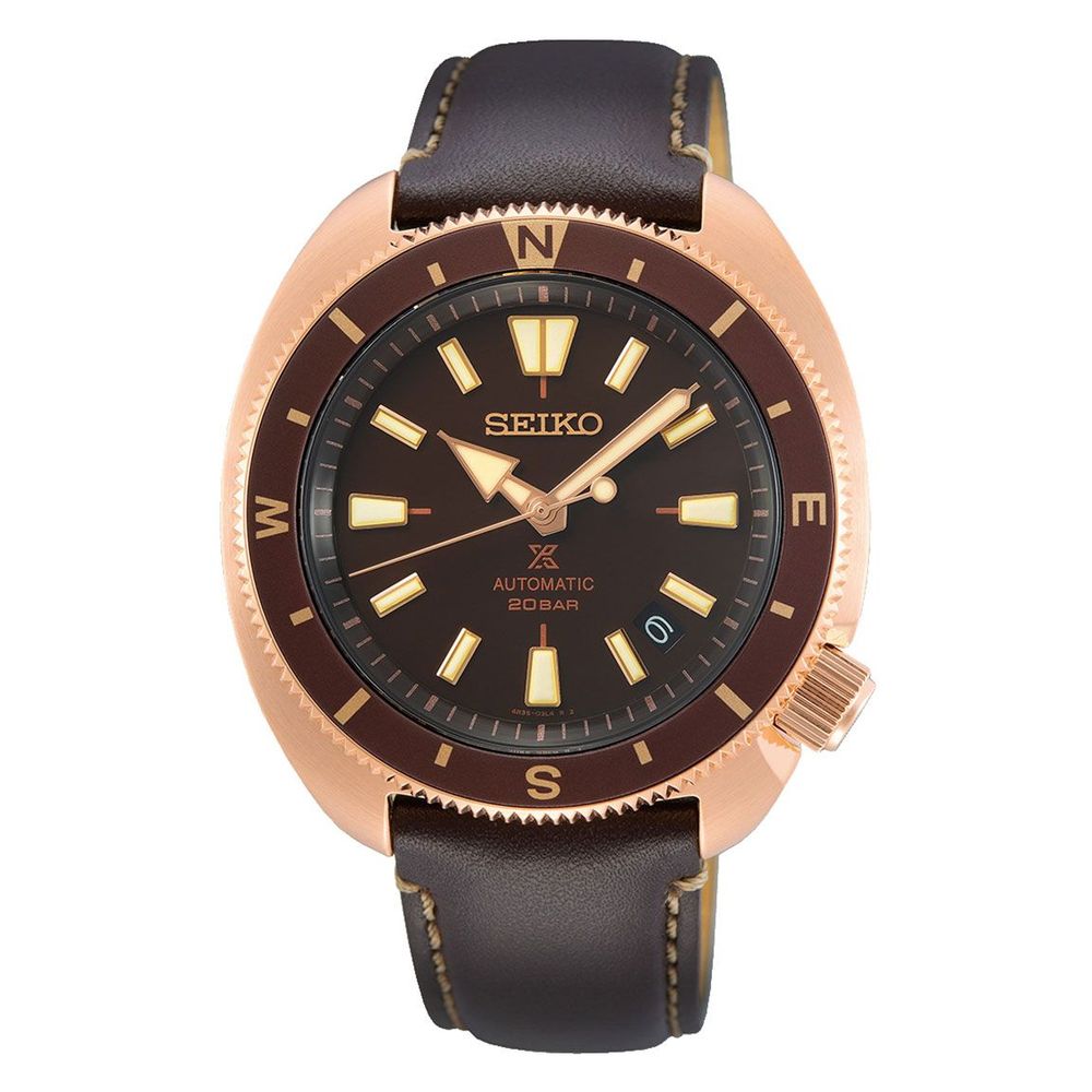 Seiko Brown Leather Watch